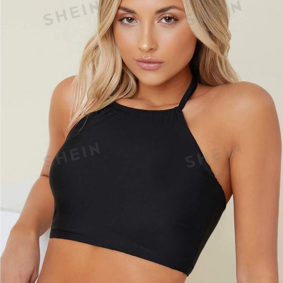 Shein | Halter Bikini Top - Picture 3 of 8
